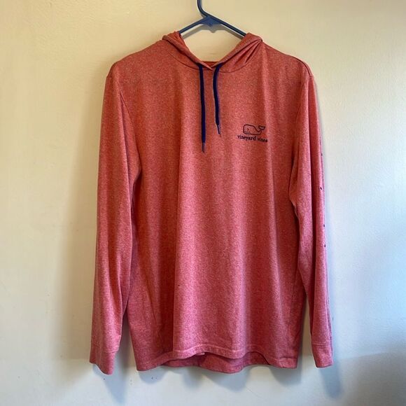 MENS MEDIUM VINEYARD VINES PERFORMANCE HOODIE - Picture 1 of 7